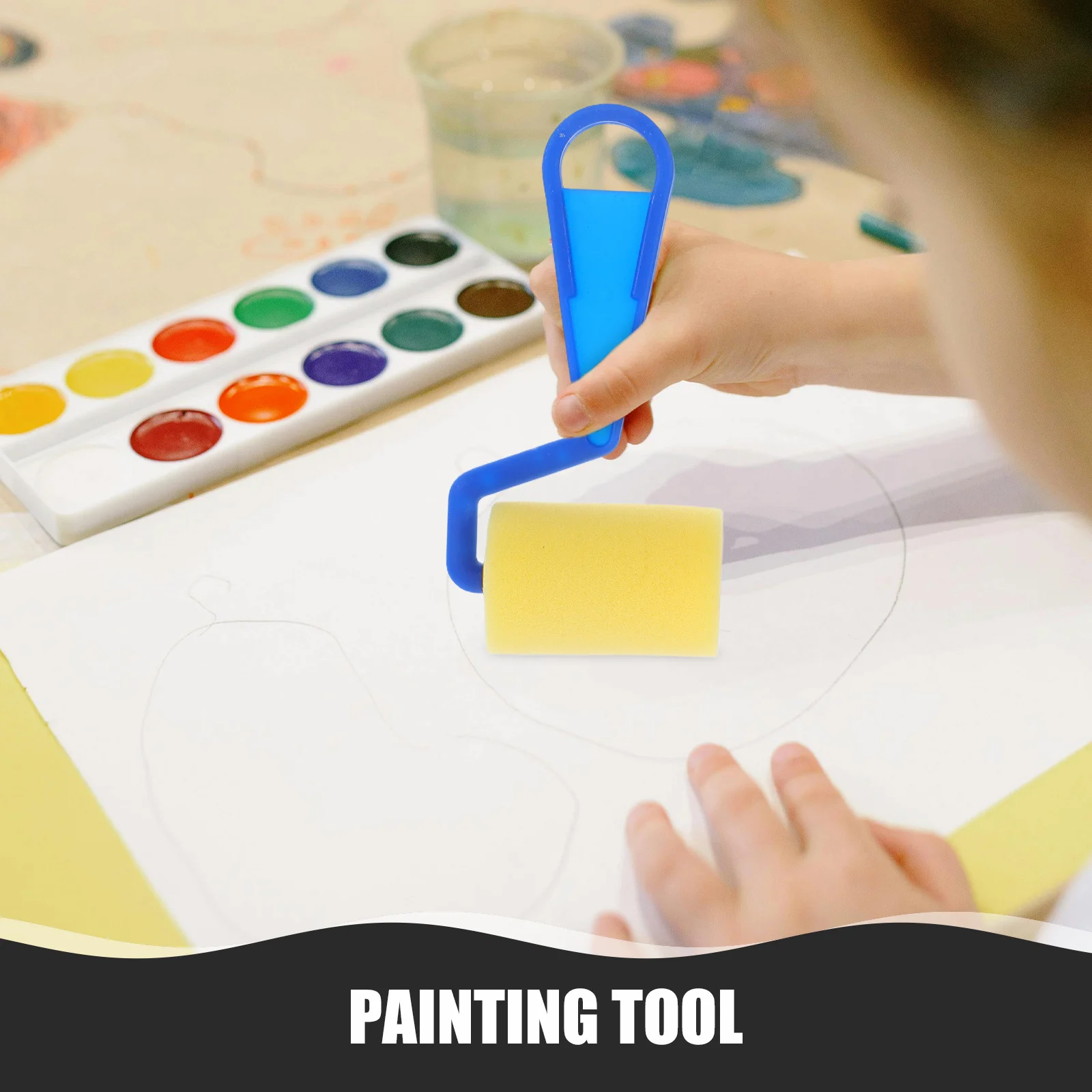 Детский набор губчатых кистей для рисования - Фотография_4