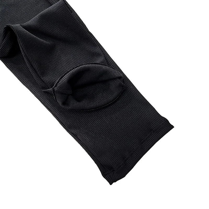 Черный комбинезон для беременных - Фотография_5