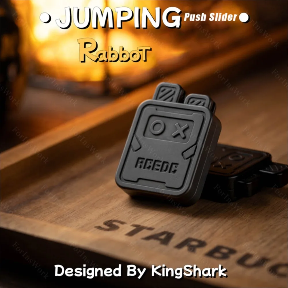 Acedc rabbot cute push slider fidget