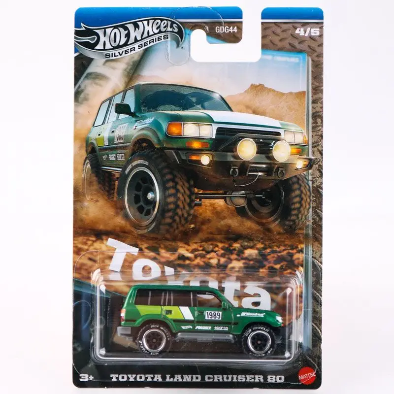 Оригинальный автомобиль hot wheels toyota truck silver series 1/64 - Фотография_5