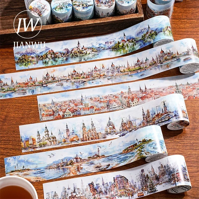 Jianwu 50 мм * 200 см пейзаж в
