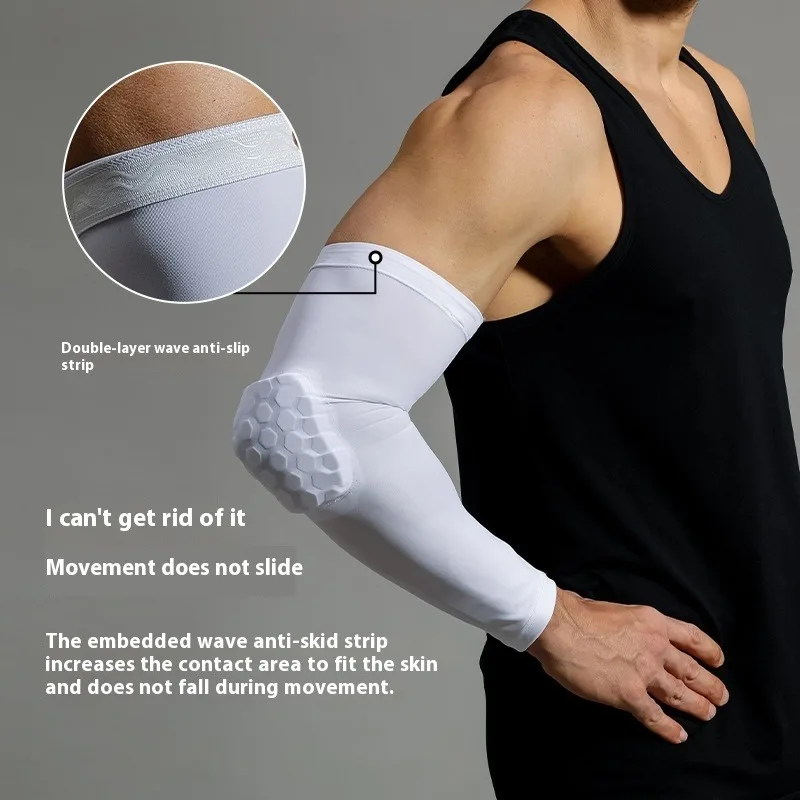 Шестиугольные защитные накладки на локти для мужчин - Фотография_3