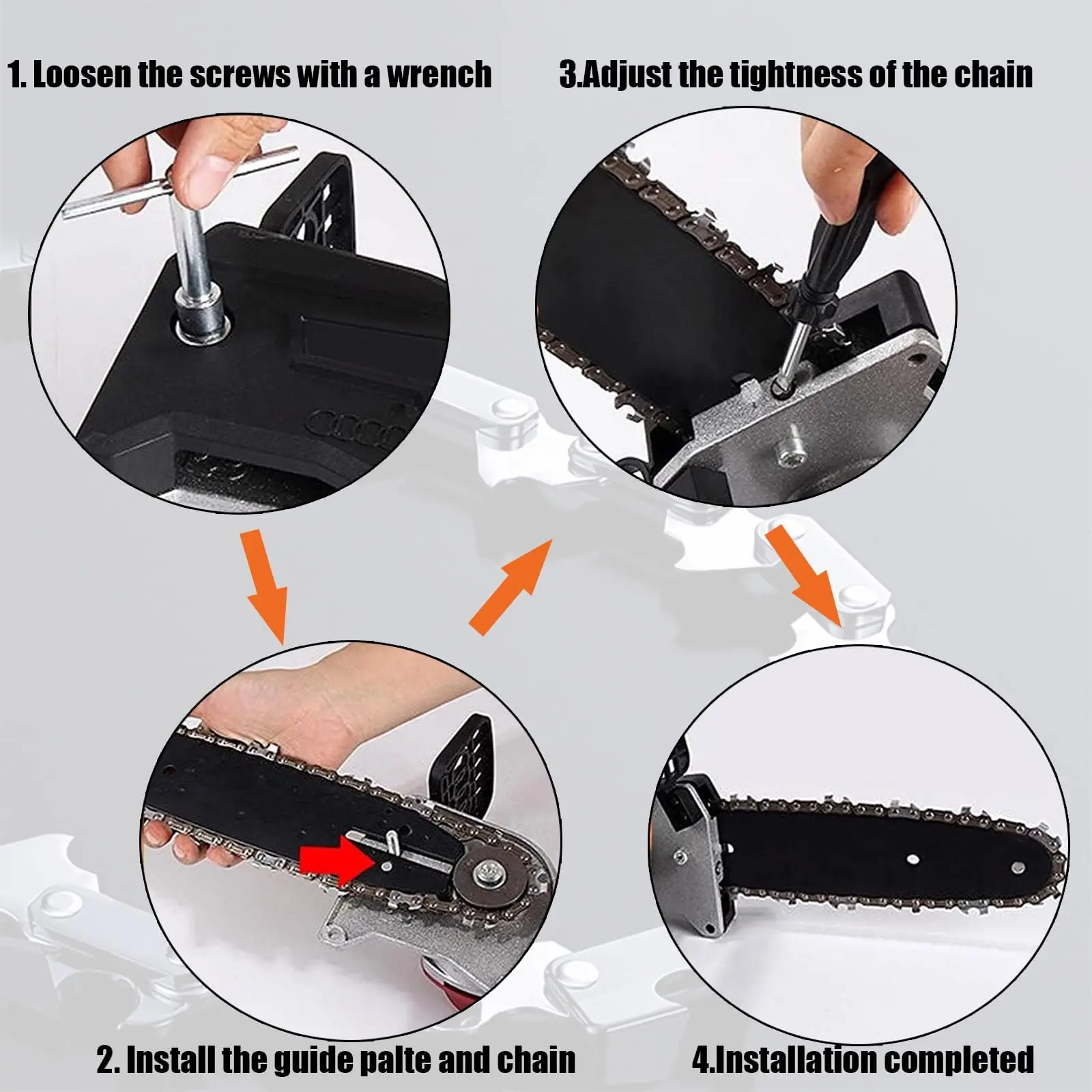 6-дюймовая цепь для бензопилы 6-дюймовая - Фотография_4