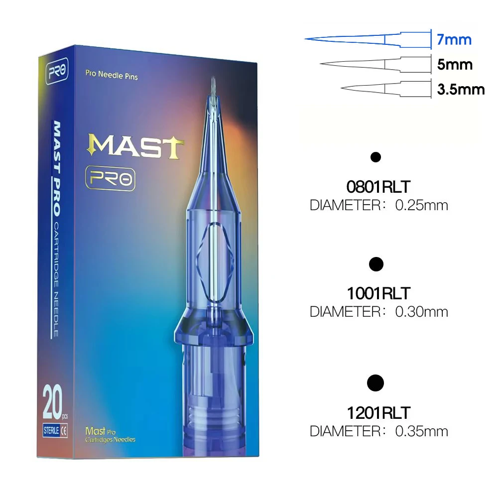 Иглы для макияжа mast pro art 1001rlt