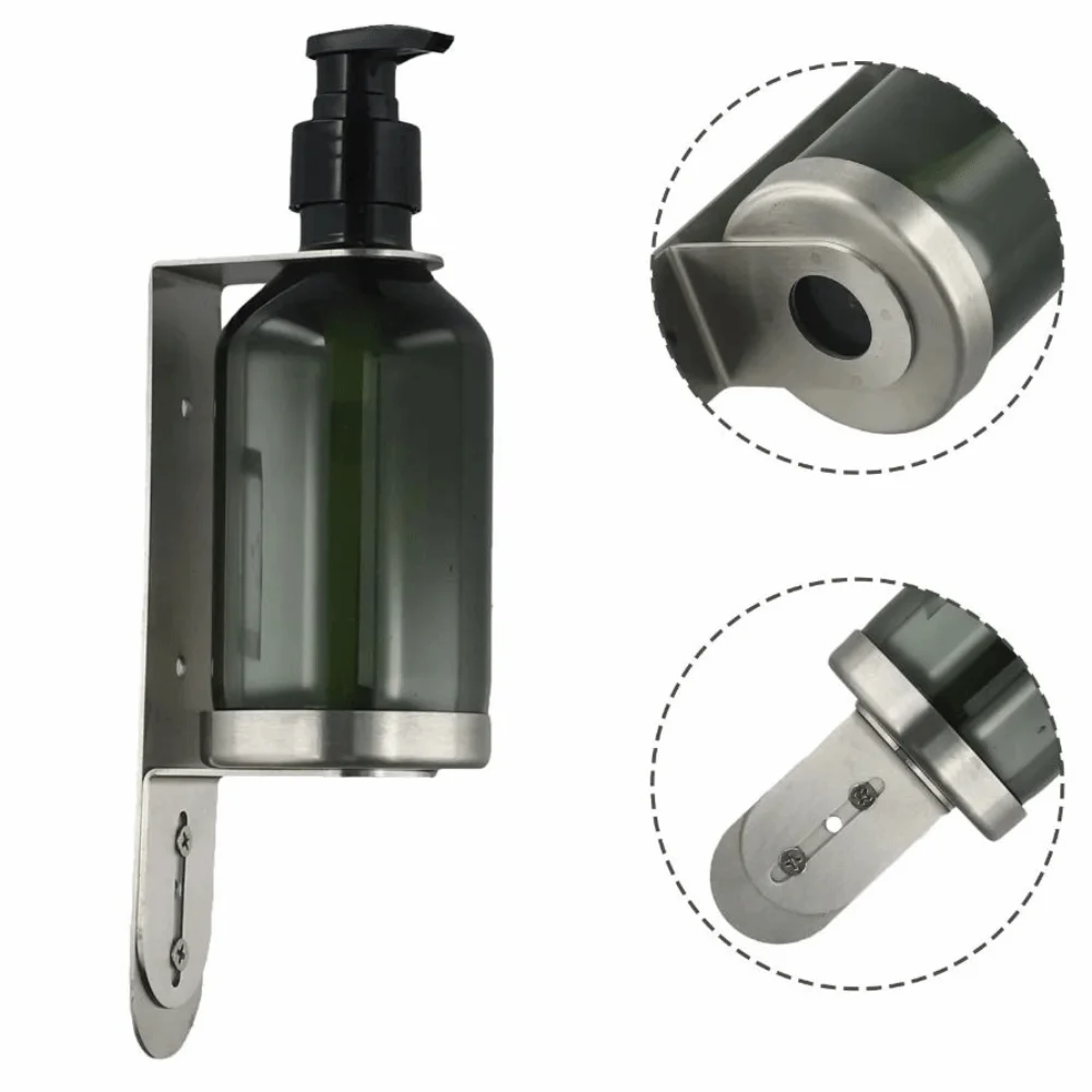 Многоразовый настенный дозатор мыла из нержавеющей стали - Фотография_4