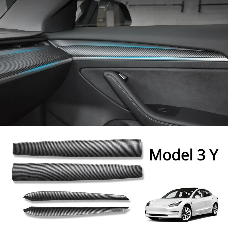 Полоса для отделки приборной панели tesla model 3 y