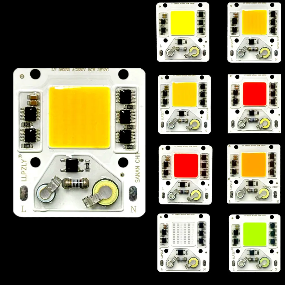 Cob источник света ac 220 в smart