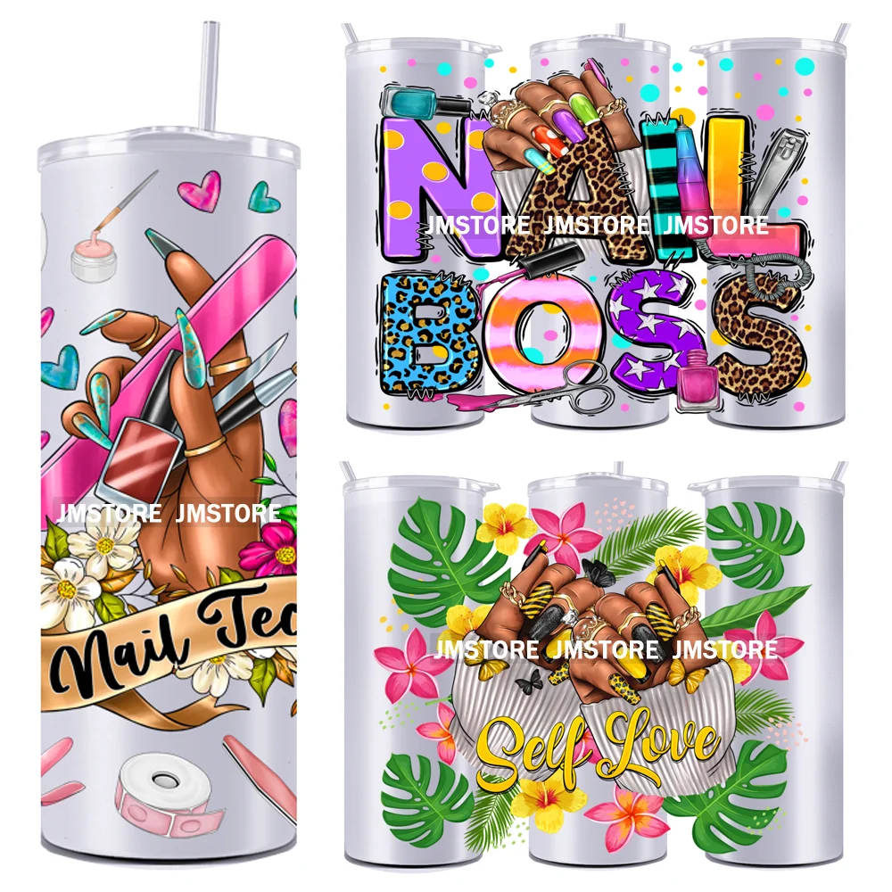 Nail tech черные женские ногти