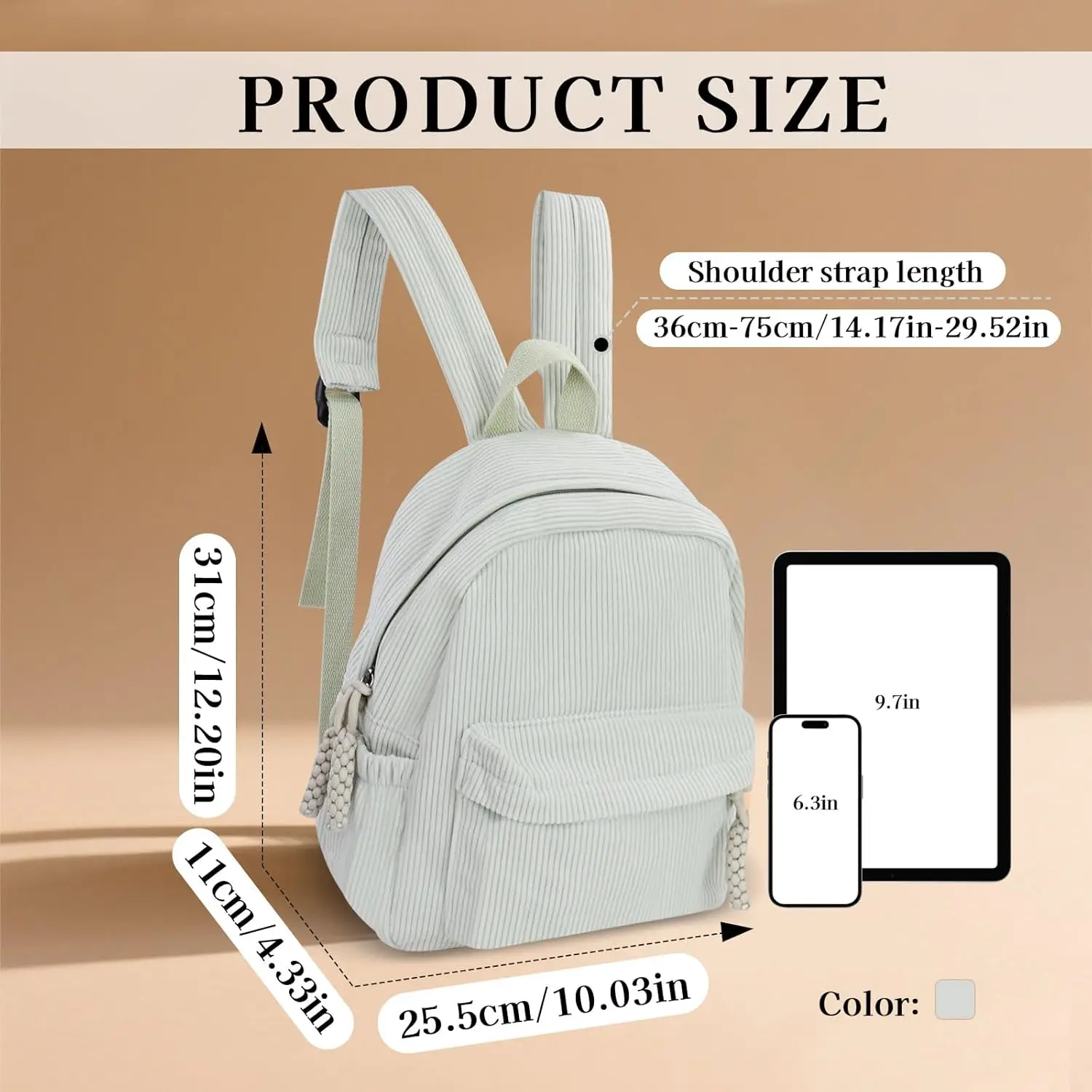 Маленький женский рюкзак - Фотография_2