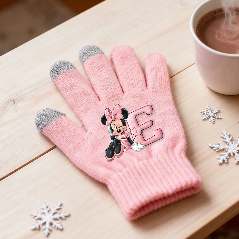 Новые милые перчатки с минни маус для девочек - Фотография_5