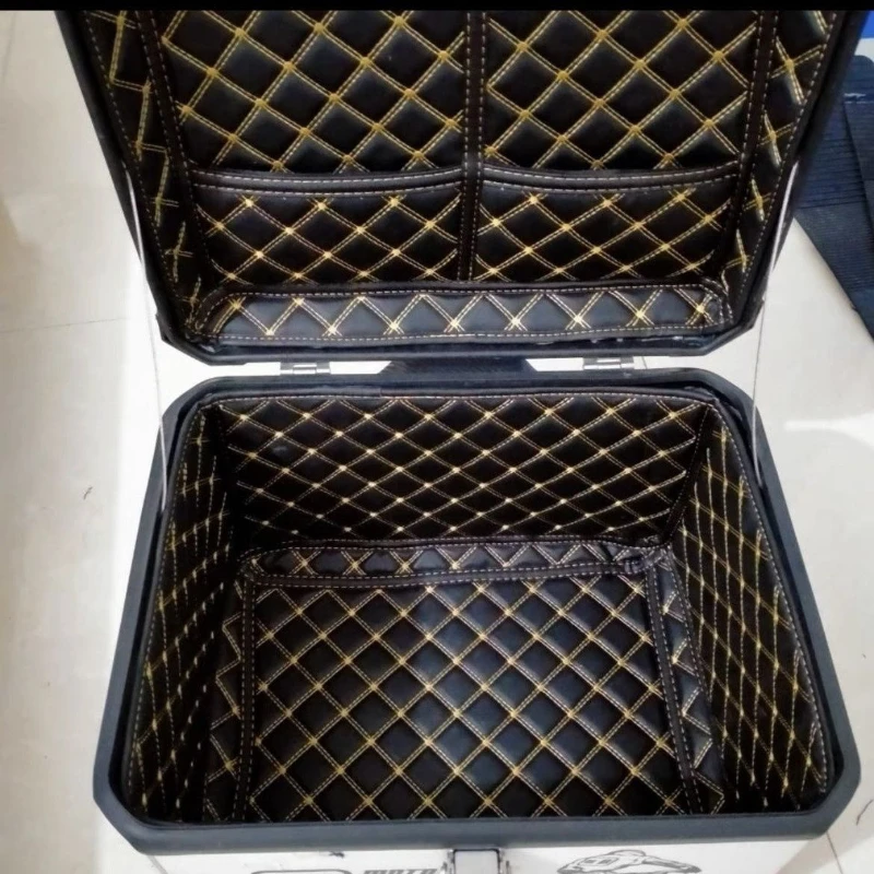 Универсальный квадратный ящик для багажника мотоцикла - Фотография_4