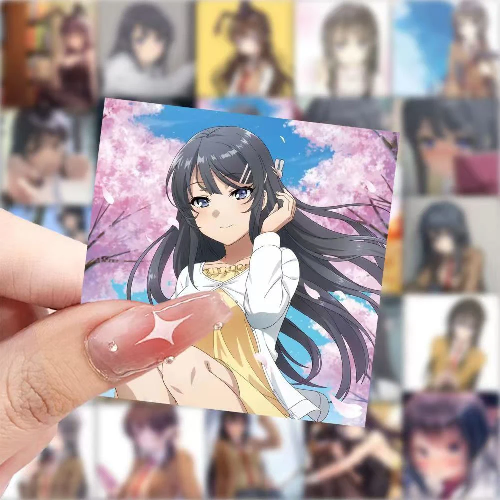 Милые аниме наклейки sakurajima - Фотография_4