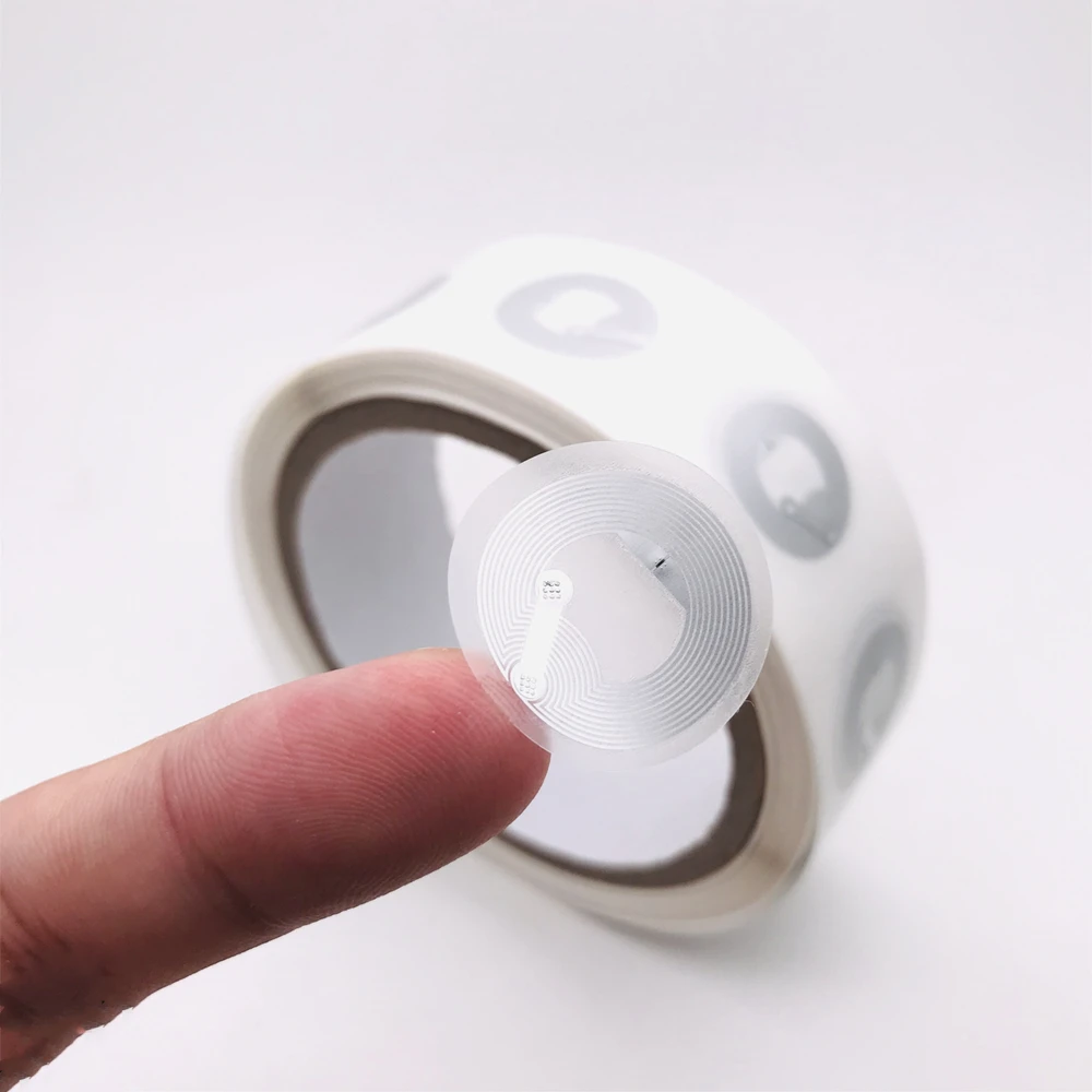 Прозрачные наклейки ntag 215 nfc-метки для iphone 13 - Фотография_2