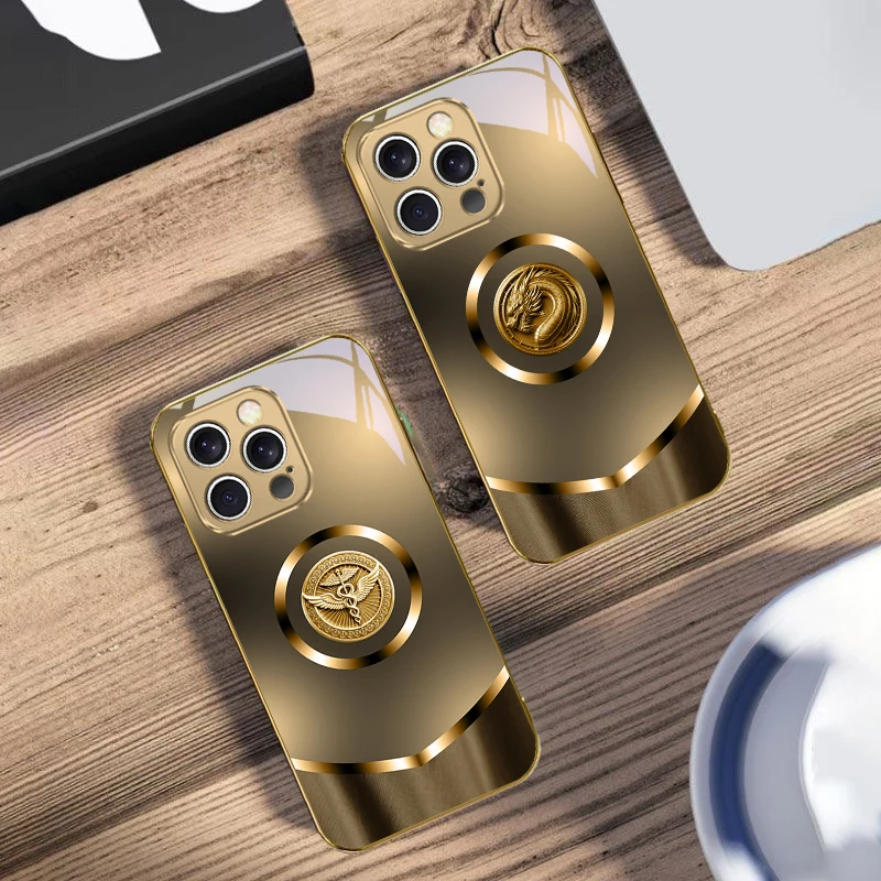 Круглый золотой орел для iphone - Фотография_5