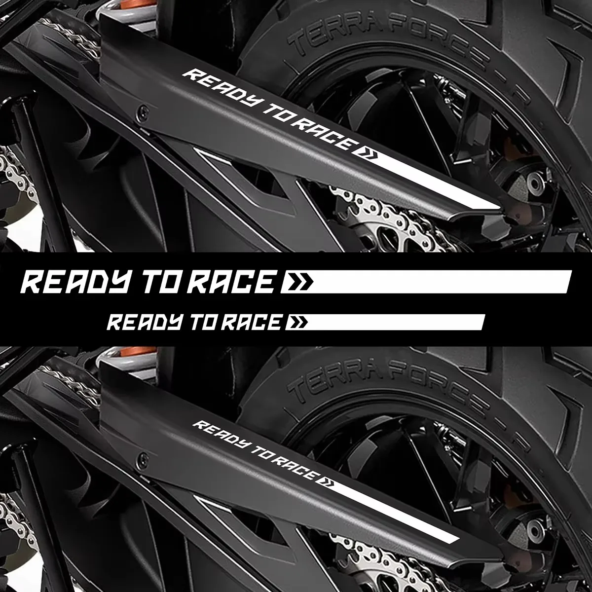 Светоотражающие наклейки на мотоцикл - Фотография_2