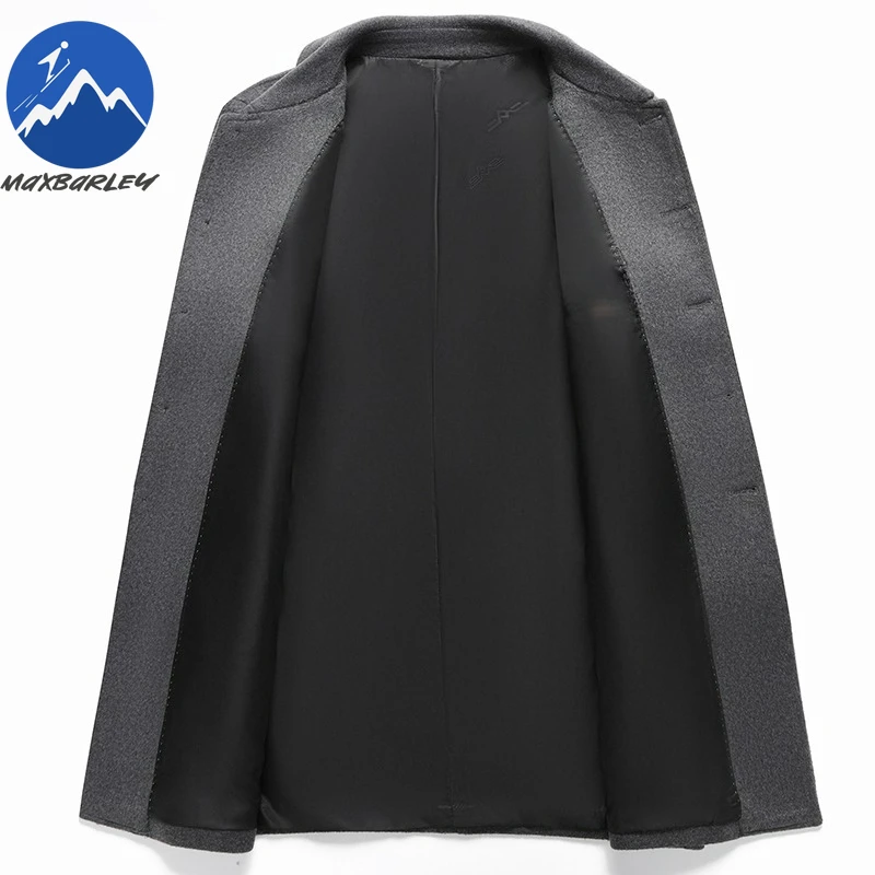 Maxbarley шерстяное пальто премиум-класса - Фотография_4