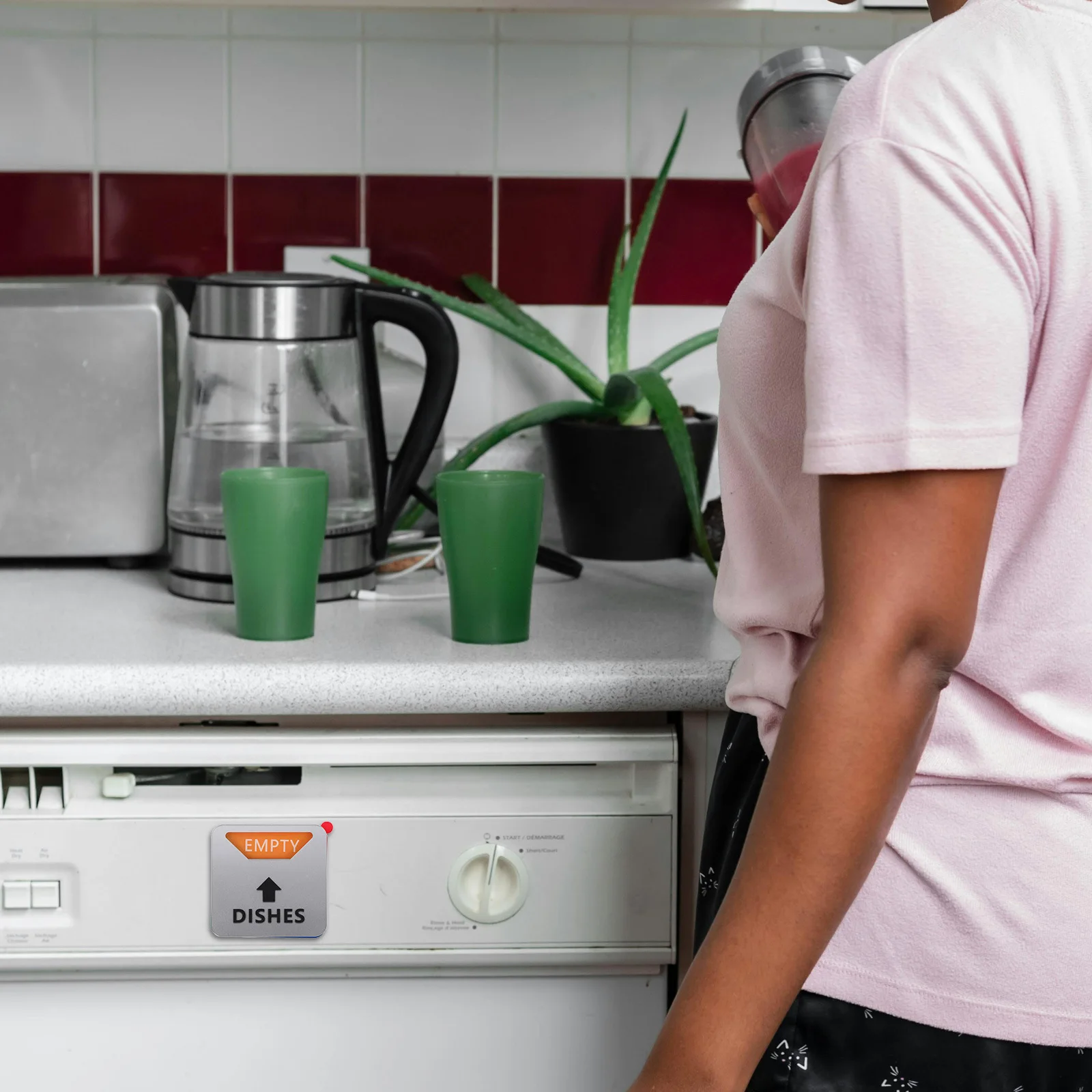 Магнитный знак для посудомоечной машины - Фотография_4