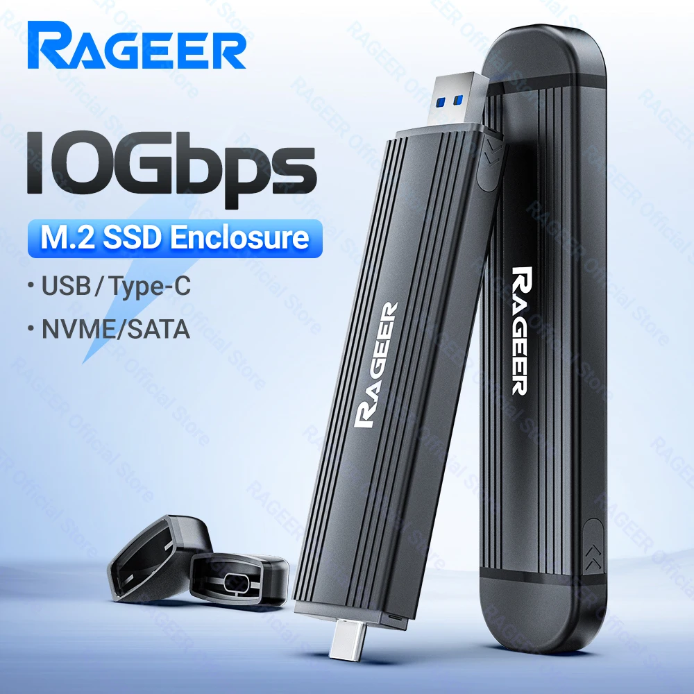 Корпус ssd rageer 10 гбит/с m