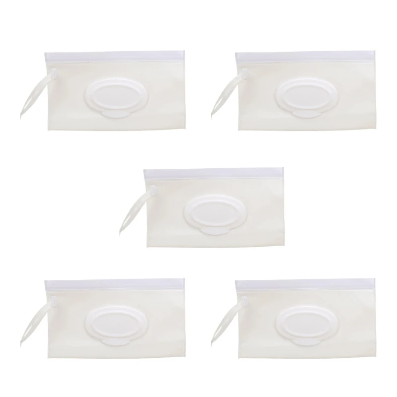 Удобный для путешествий многоразовый чехол для влажных салфеток - Фотография_2