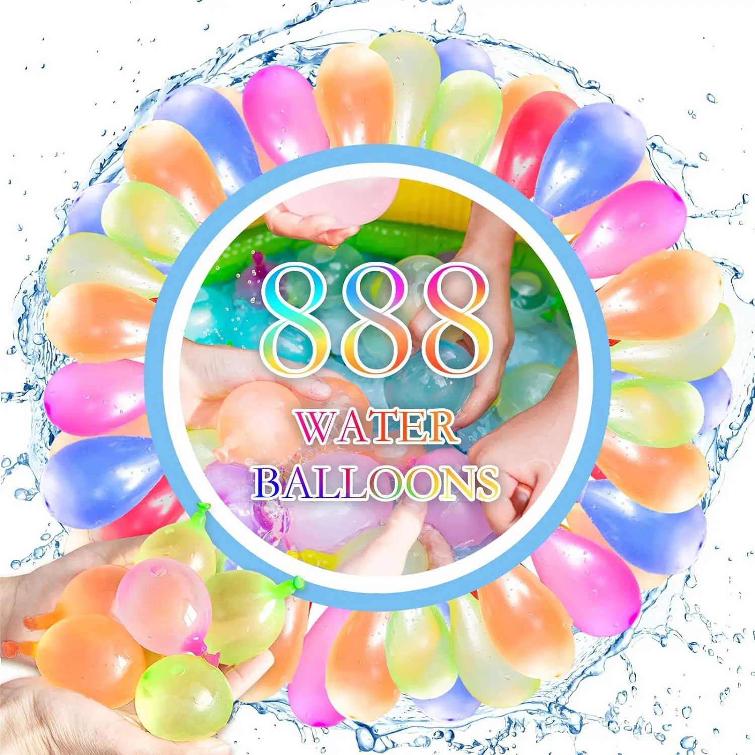 Воздушные шары с водой