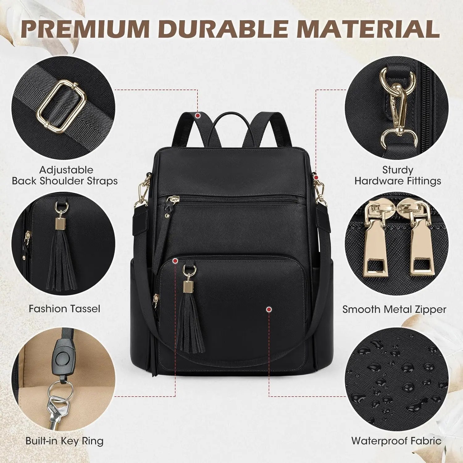 Рюкзак-кошелек для женщин - Фотография_5