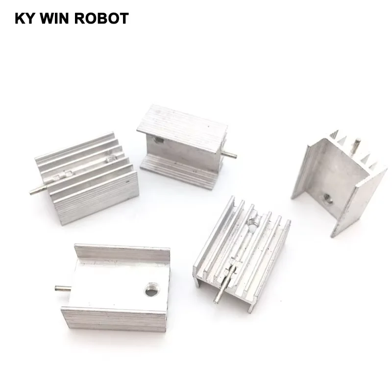 Алюминиевый радиатор to-220 to