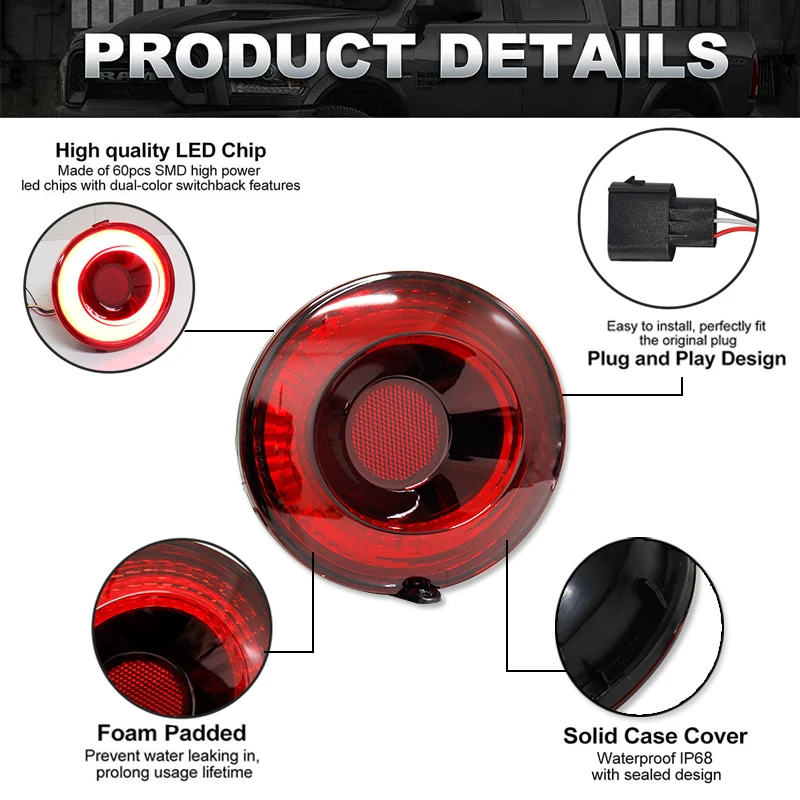 Полная светодиодный хвостовая лампа - Фотография_2