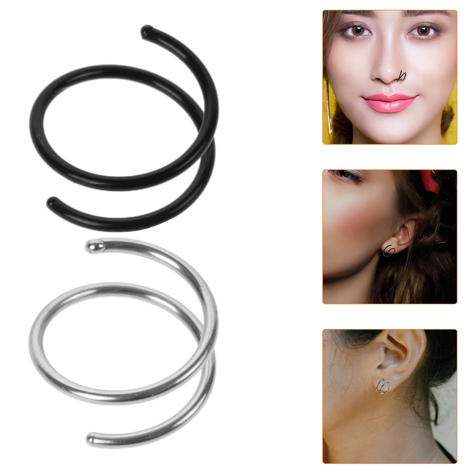 Спиральные обручи для носа - Фотография_4