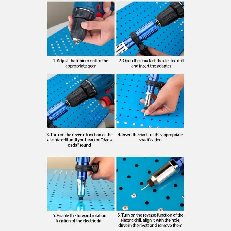 L8rc compact electric brivet guns