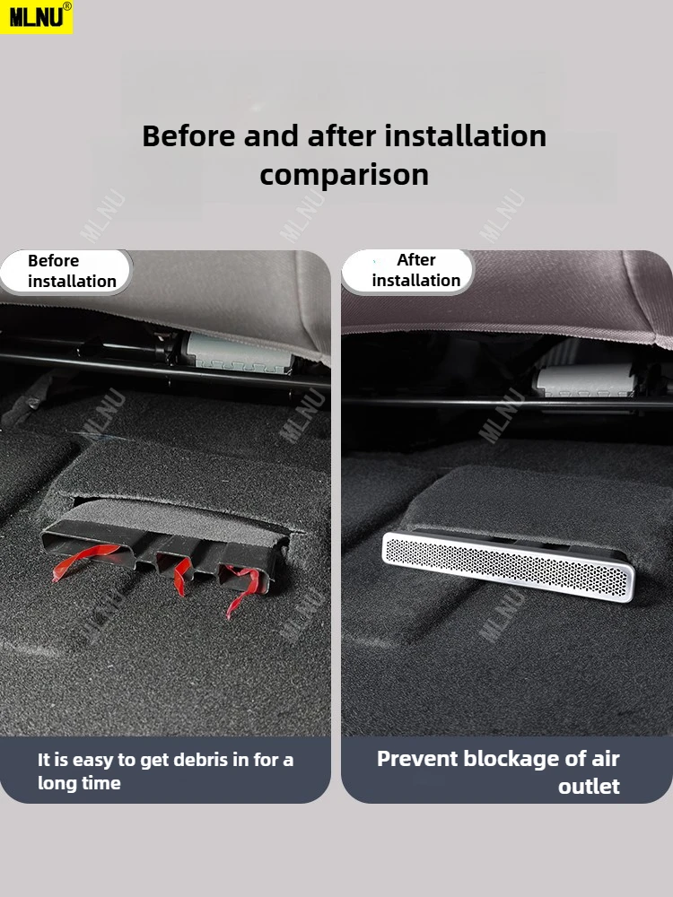 Крышка вентиляционного отверстия под сиденьем для аксессуаров byd atto 3 - Фотография_4