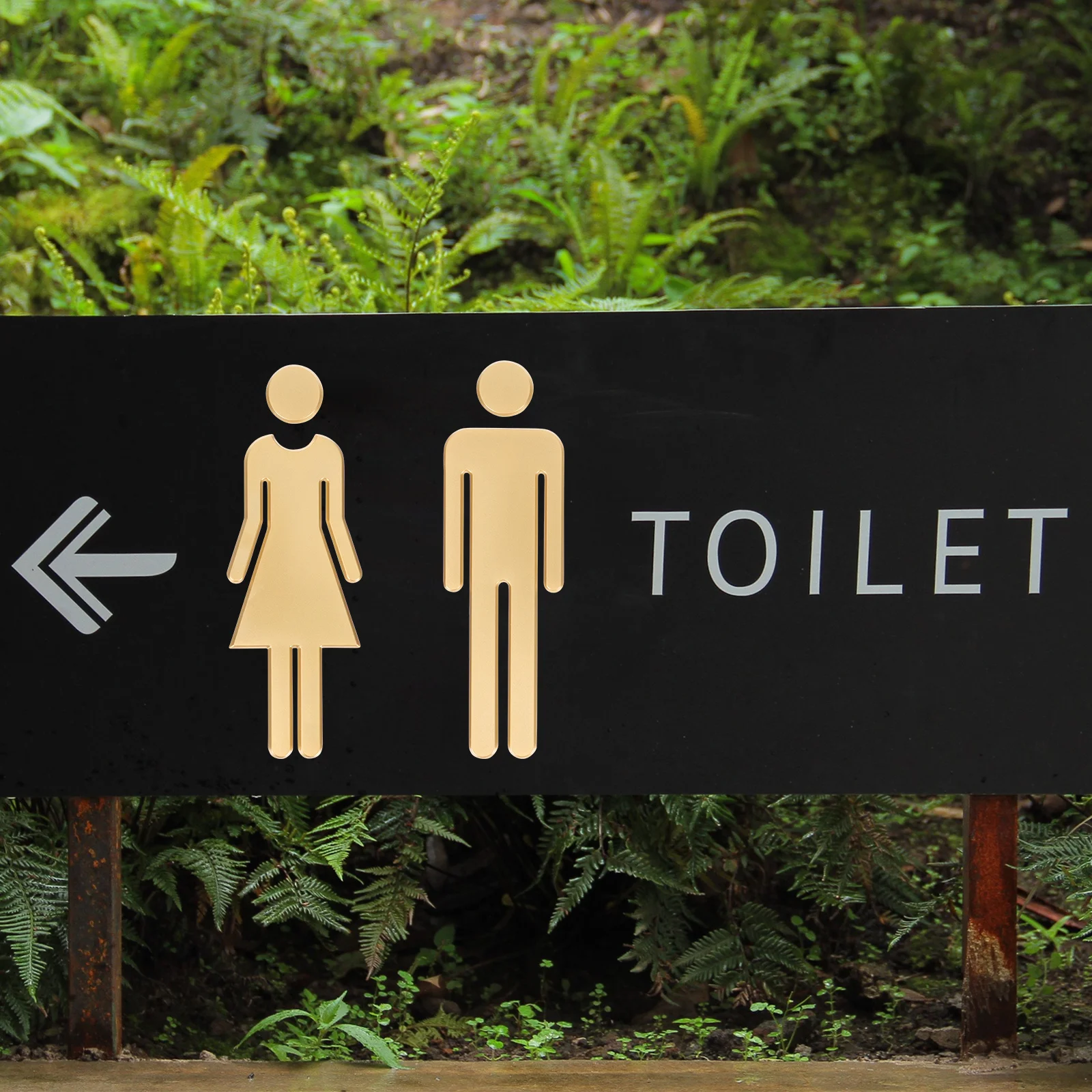 Акриловые таблички для туалета для женщин и мужчин