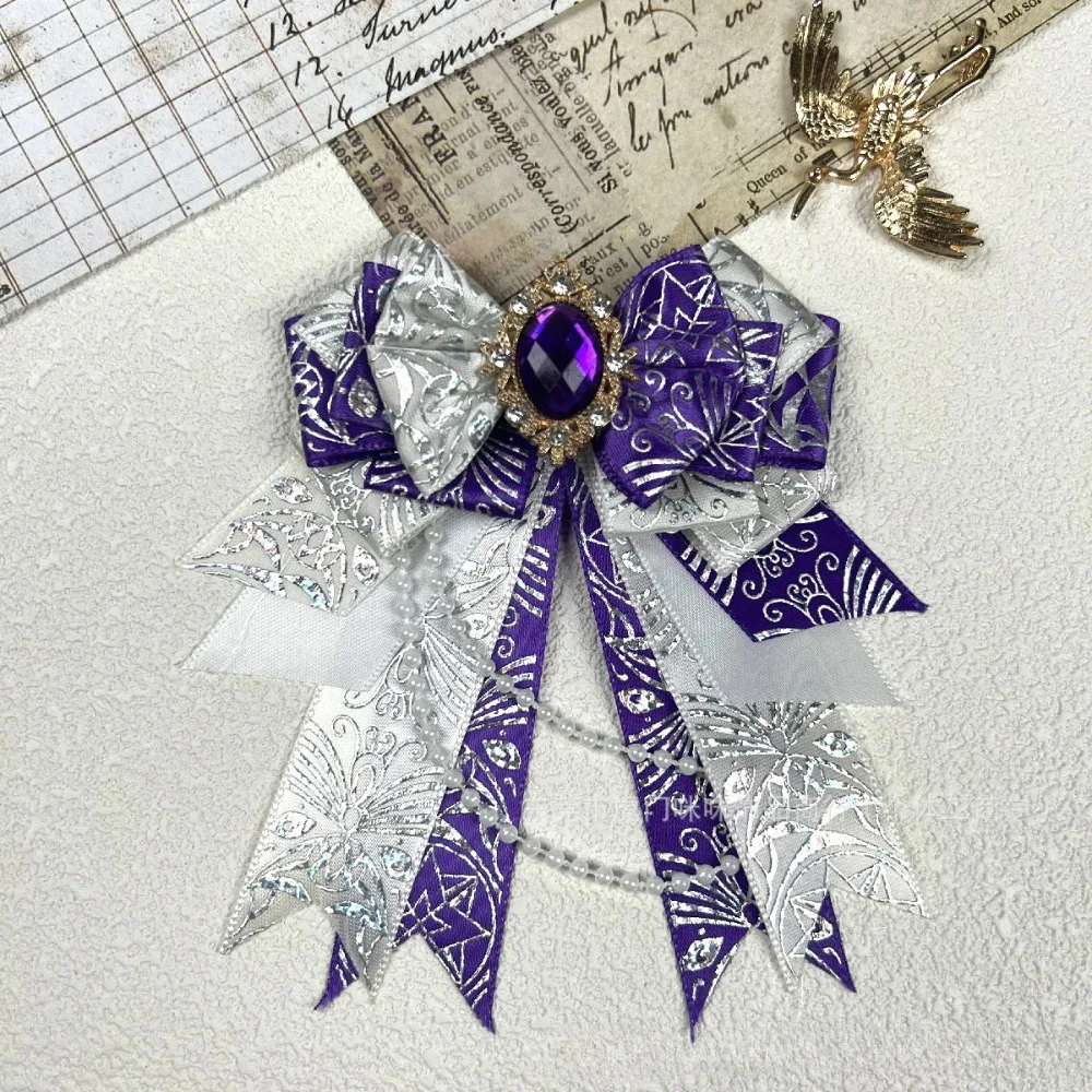 Модный женский воротник с цветком лолиты - Фотография_4