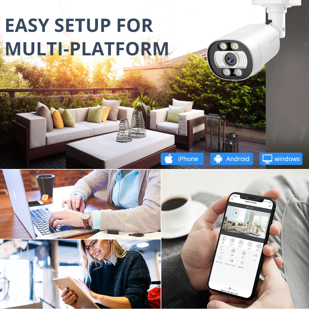 5mp h.265 ai poe камера двусторонняя - Фотография_3