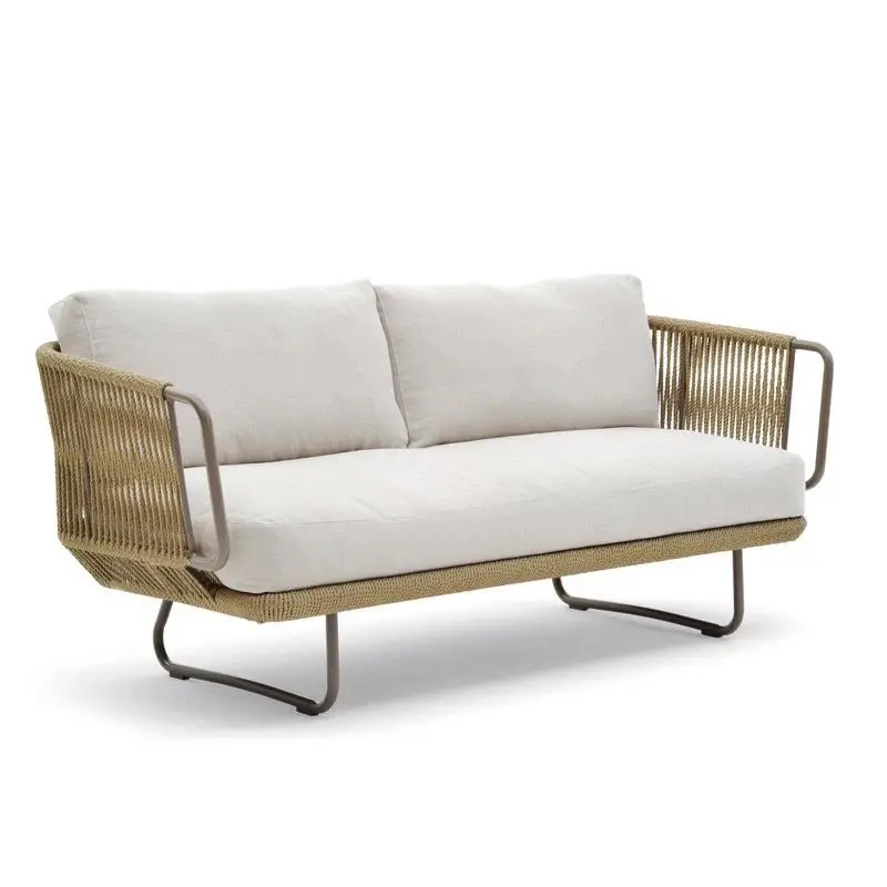 Уличная мебель алюминиевый каркас уличная плетеная мебель - Фотография_5