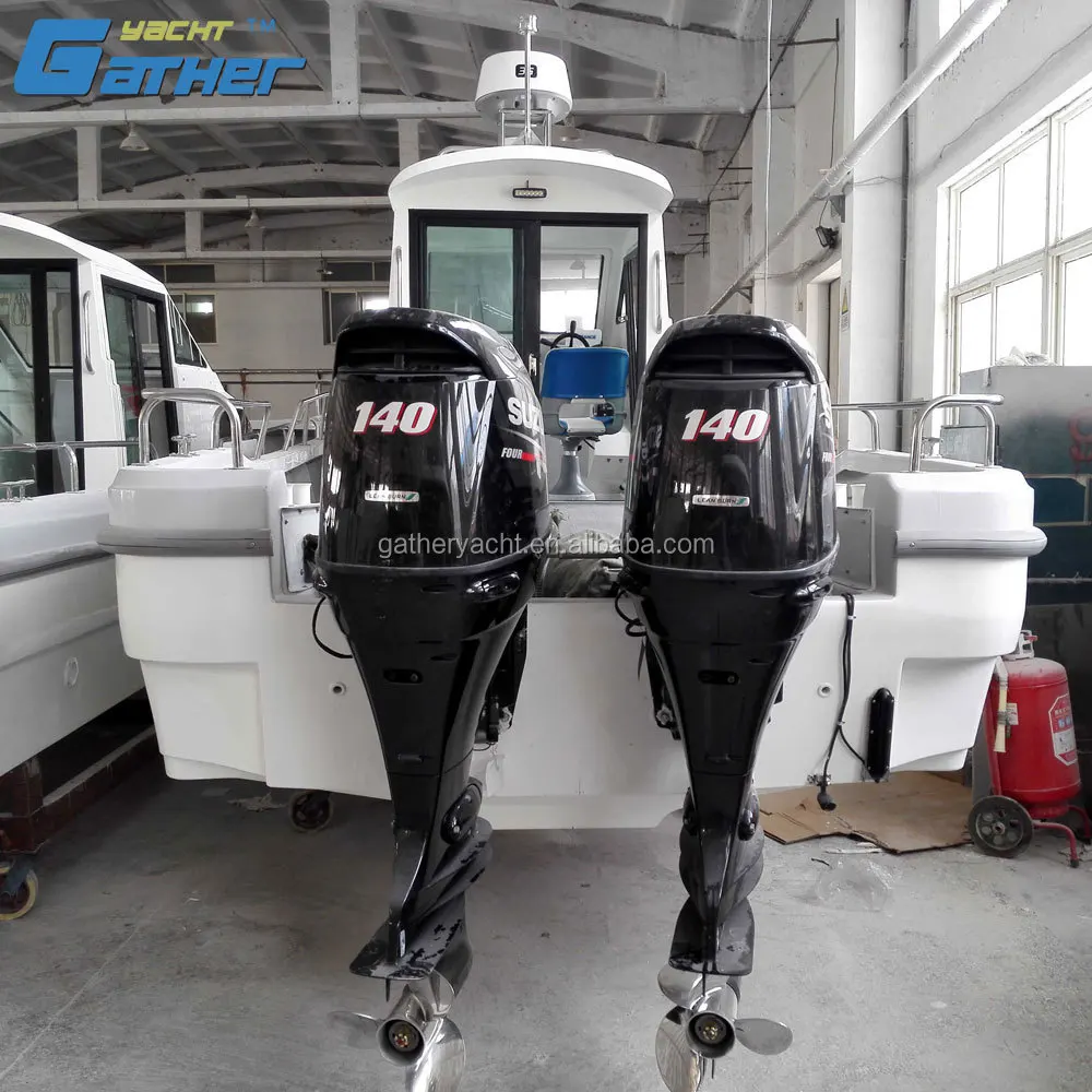 Длинная рыбацкая лодка gather panga32c - Фотография_3