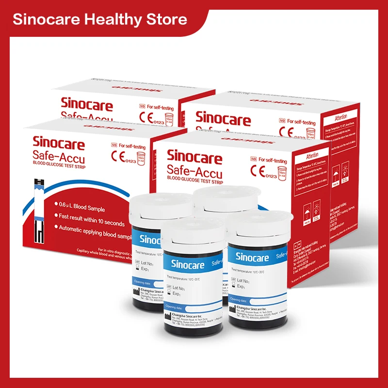 Sinocare safe accu тест-полоски