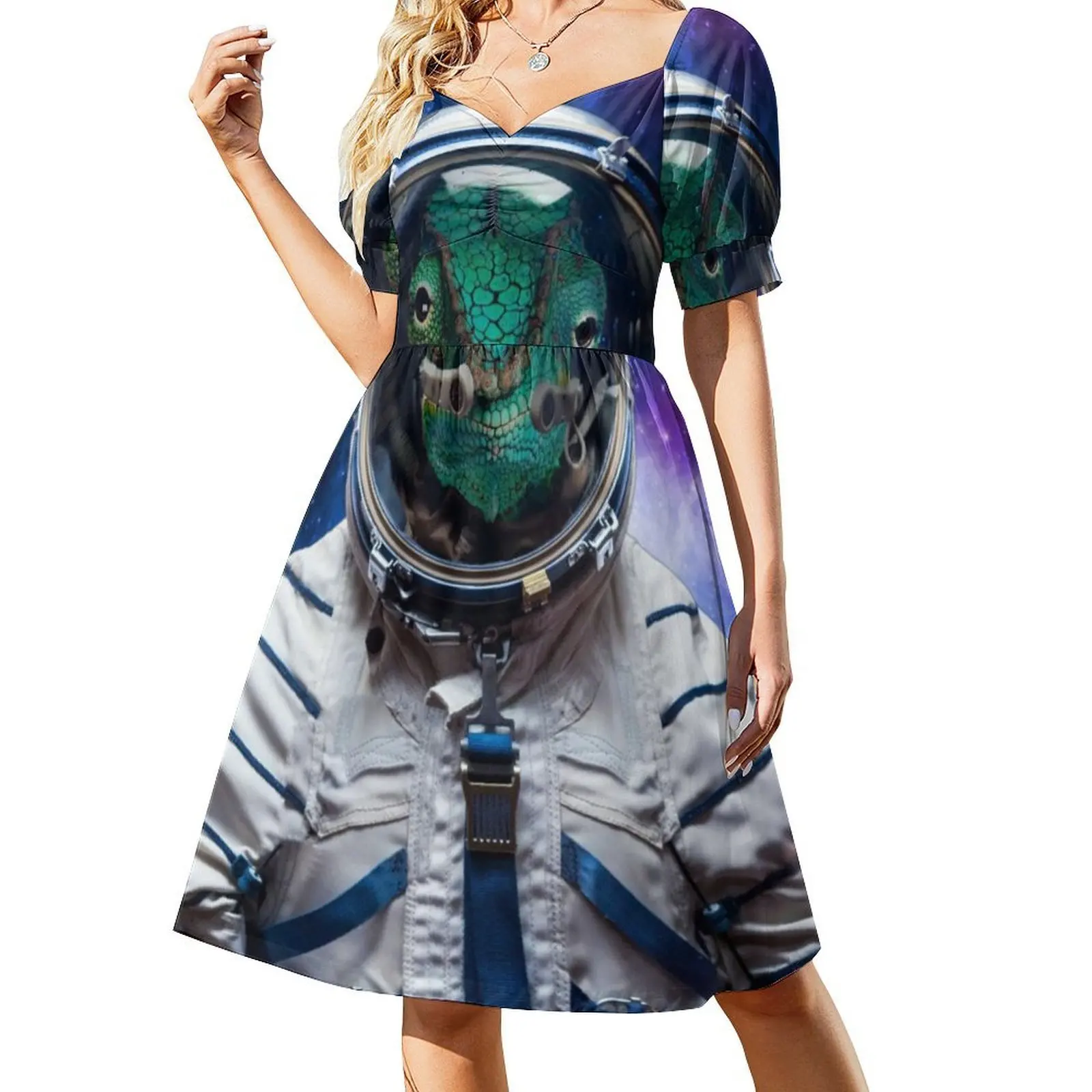 Астронавт пантера хамелеон повседневное - Фотография_2