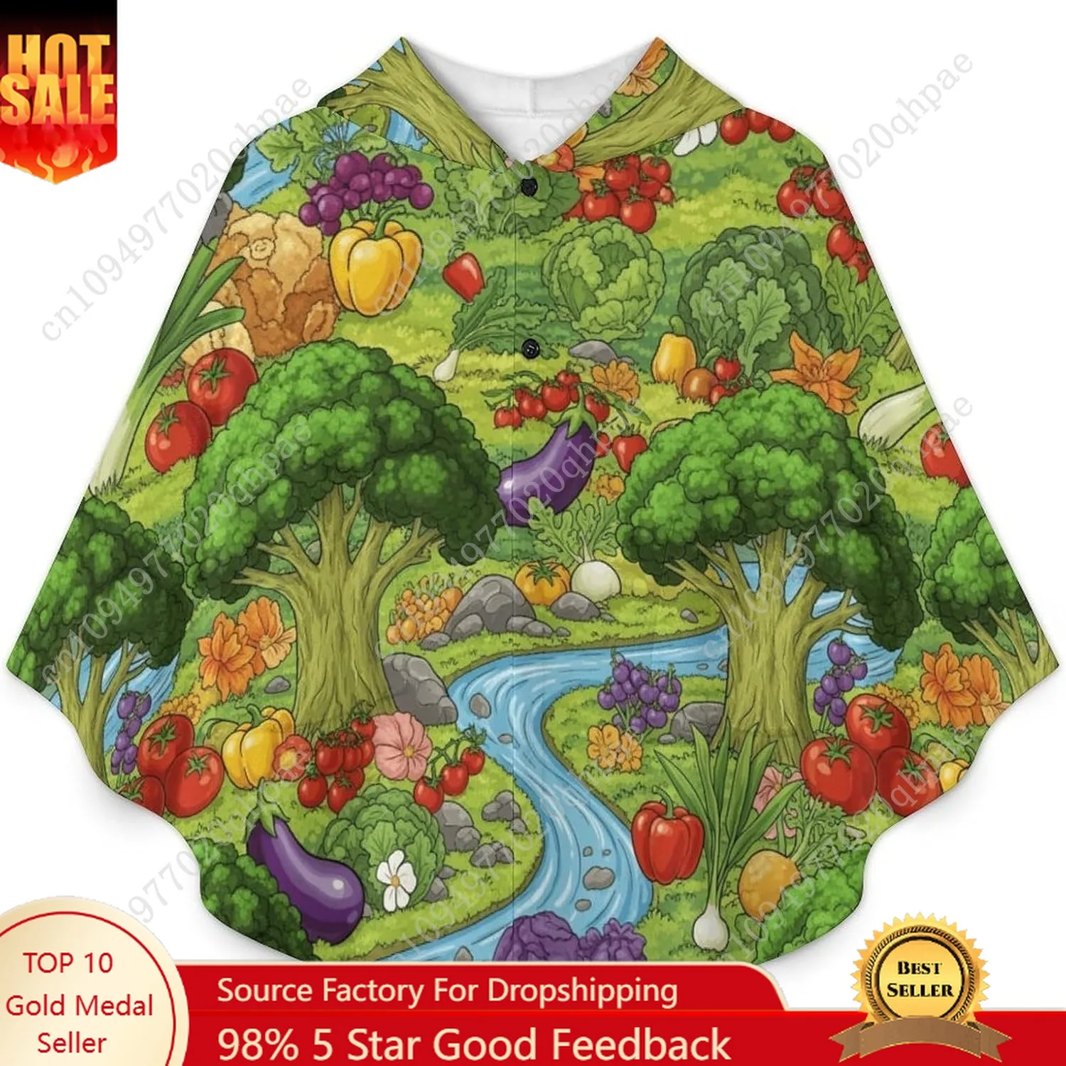 Уютный фланелевой свитер-одеяло