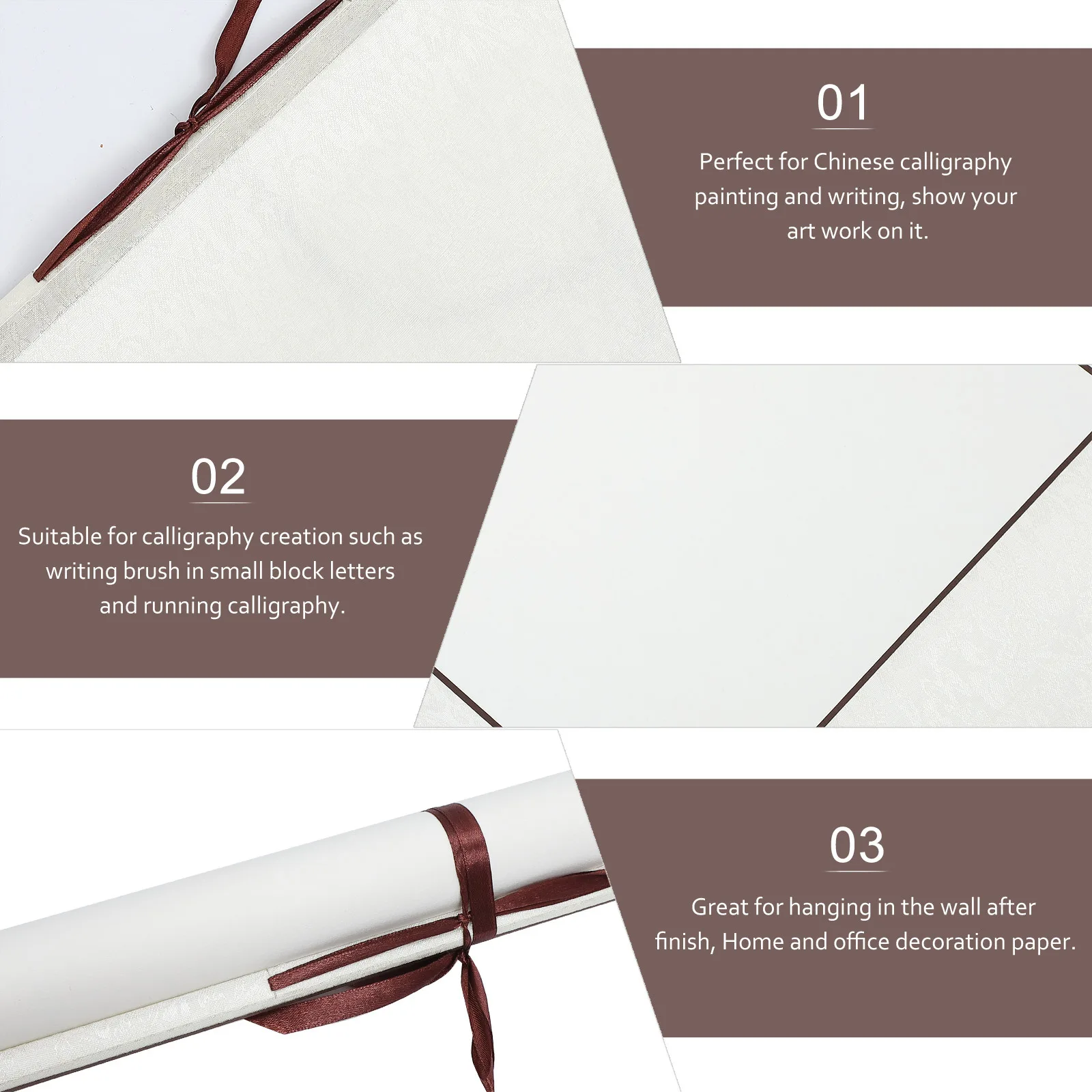 Пустой свиток для китайской каллиграфии - Фотография_5