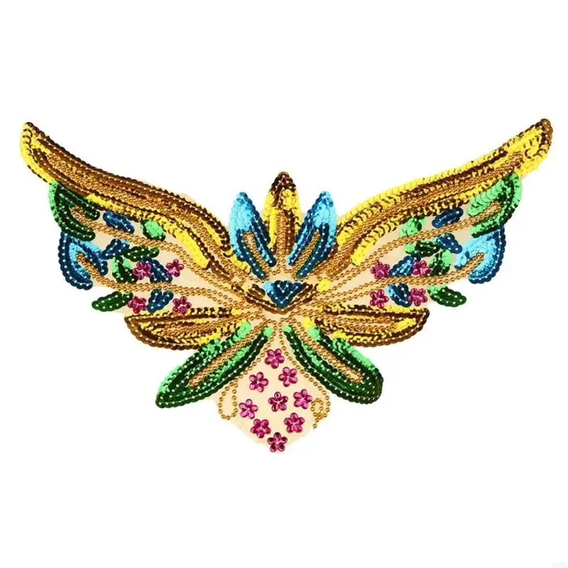 49mc shimmering athestones applique