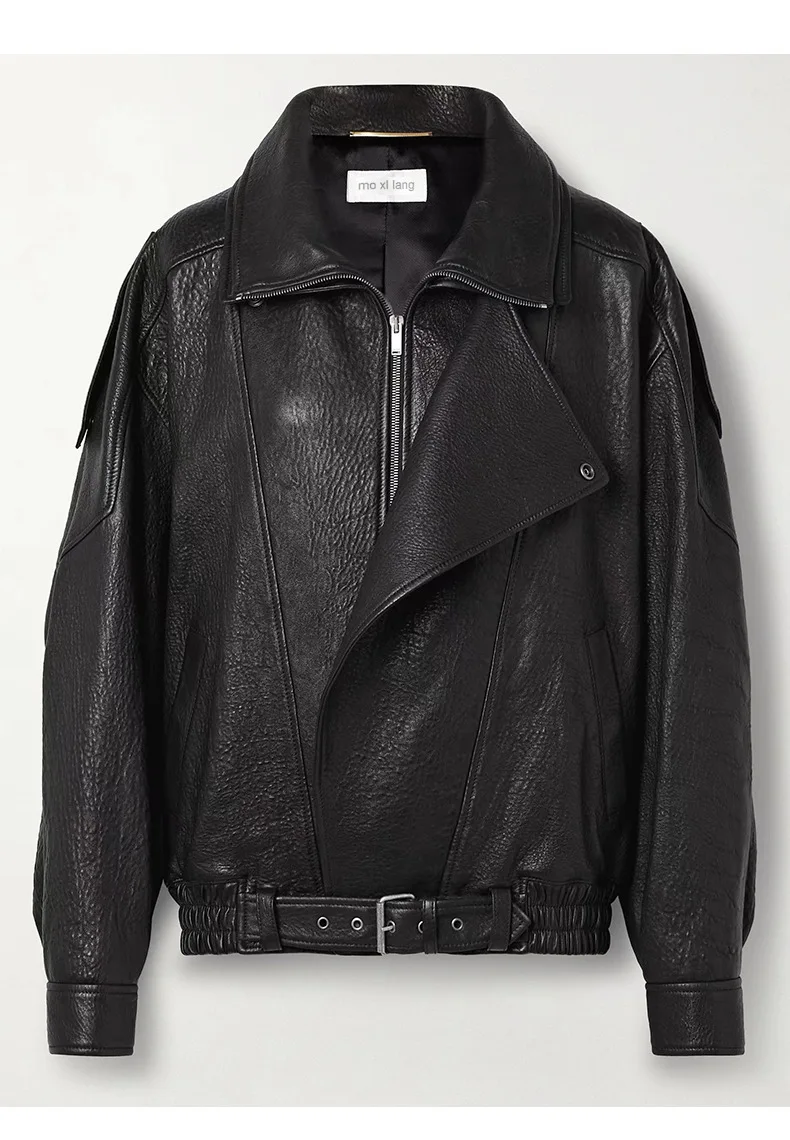 Осенне-зимняя кожаная куртка 2025 года - Фотография_6