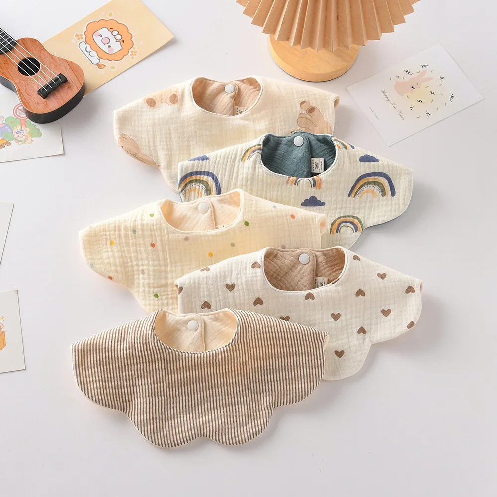 Новый двусторонний полезный нагрудник для кормления младенцев - Фотография_3