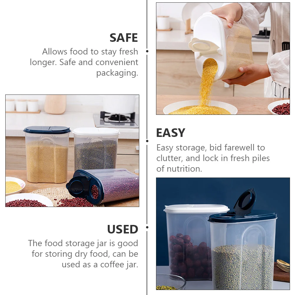 Прозрачные банки для хранения продуктов - Фотография_4
