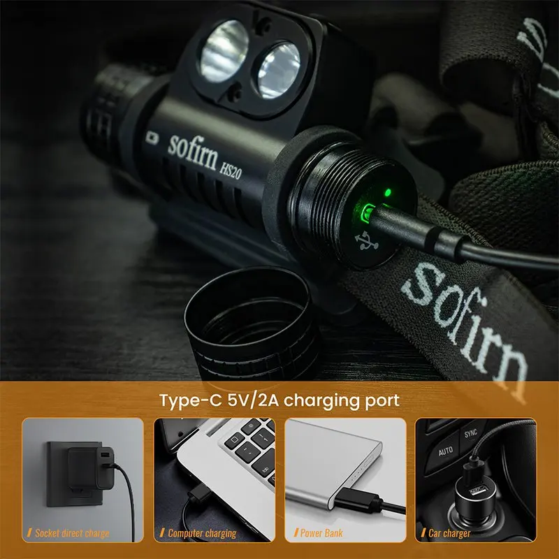 Sofirn hs20 2700 лм usb c перезаряжаемый - Фотография_5