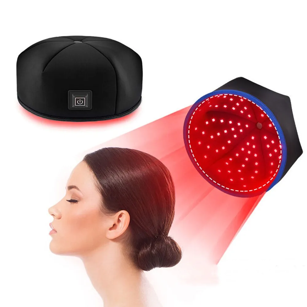 Новейшая шапка для роста волос с красным светом