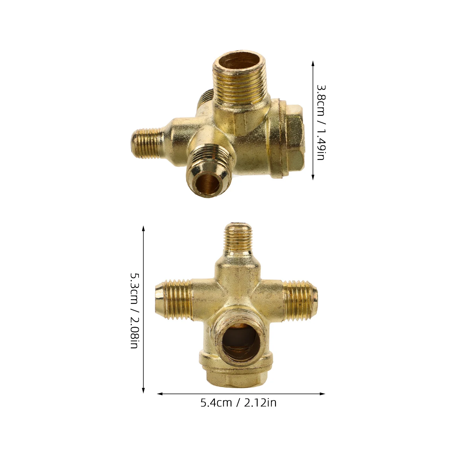 Двухтрубный обратный клапан для воздушного компрессора - Фотография_2