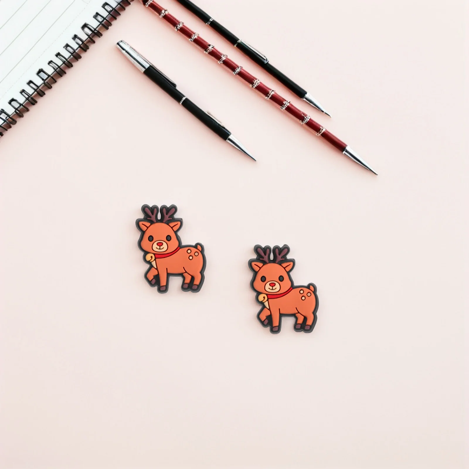 Рождественский зажим для карандашей с оленями - Фотография_6