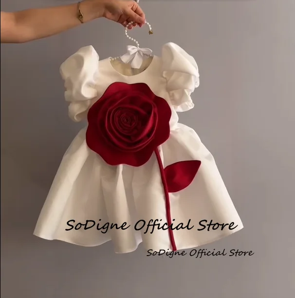 Sodigne атласное мини-платье трапециевидной - Фотография_3