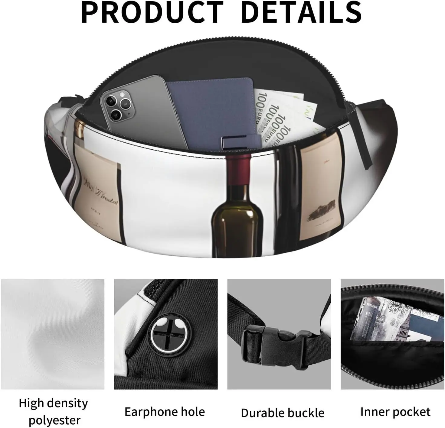 (grape wine) повседневная поясная - Фотография_2