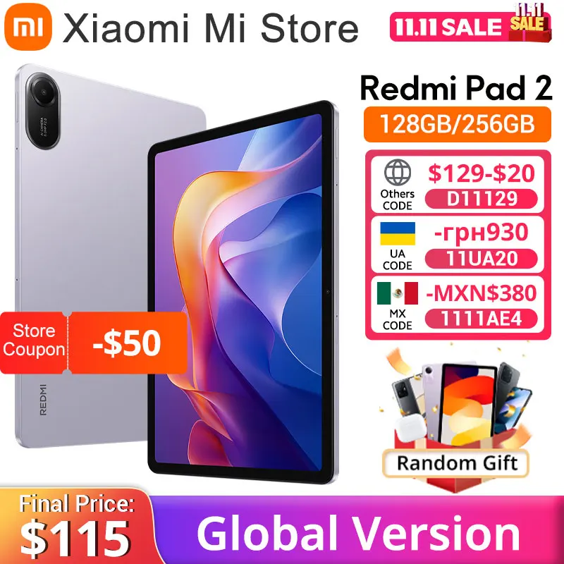 【brand+】xiaomi redmi pad 2 advanced